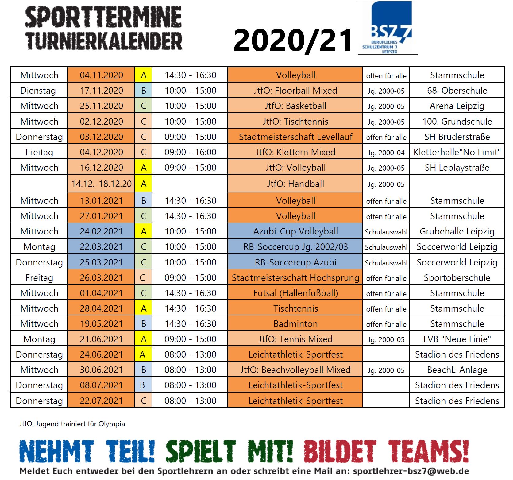 Sportkalender